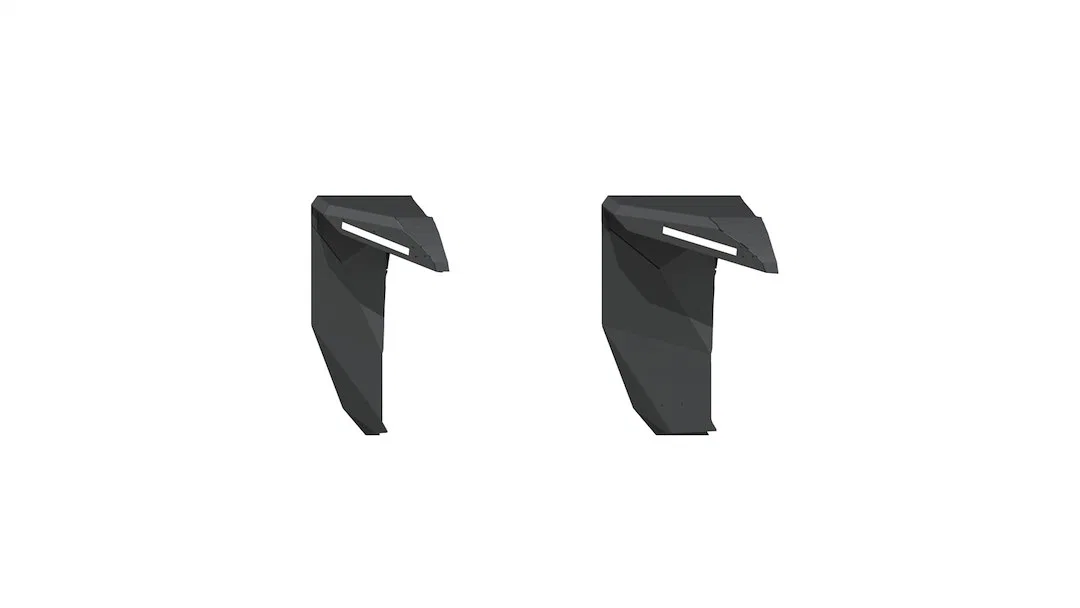 518AFFWB – ROAD ARMOR Fender Flare, Aftermarket With Switchblade LED Lights Powder Coated Texture Black Steel